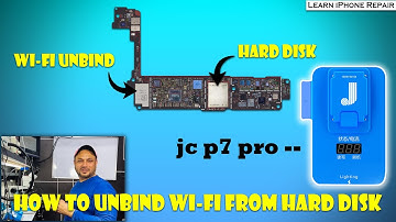 How to unbind wifi with jc p7 pro | unbind Wi-Fi in iPhone Repairing | Learn iPhone Repair
