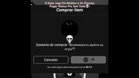 Pagar Robux Pra Sair Do Jogo!!!💀💀💀