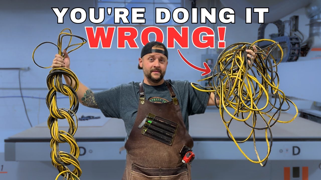 Как правильно смотать удлинитель