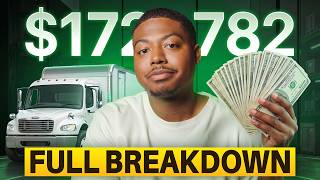 How I Made $172,782 last month box trucking so you can just copy me
