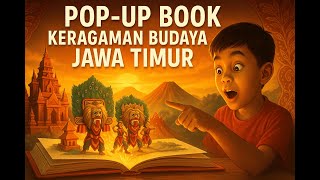 Belajar Budaya Jawa Timur Lewat Pop-Up Book Interaktif! 🇮🇩✨