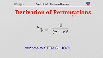 Derivation of Permutations Formula