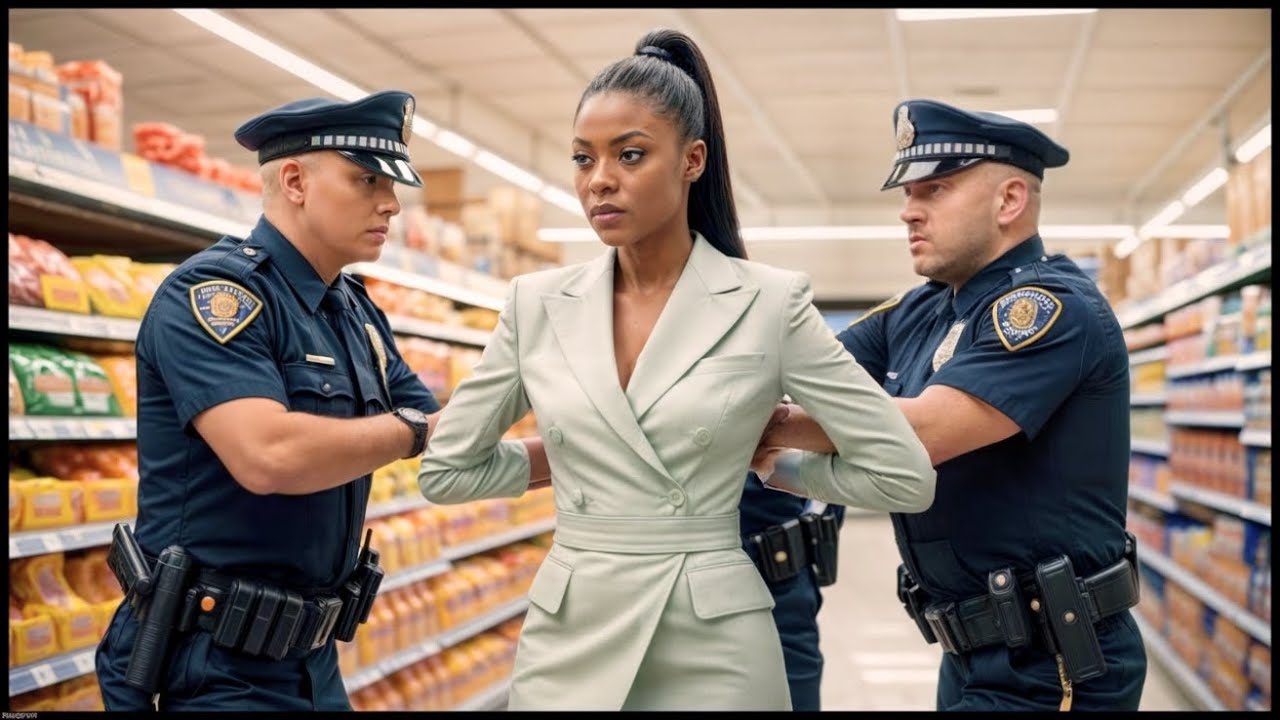 Outline Video Police Humiliate Billionaire in Supermarket, Unaware of Her True Identity