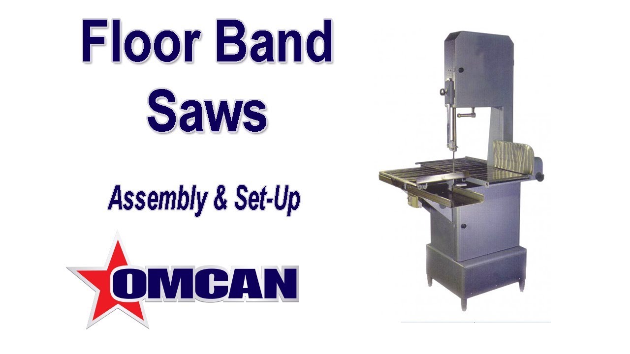 Floor Band Saws How To Set Up And Assemble Youtube