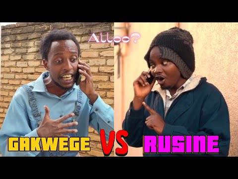 RUSINE VS GAKWEGE:Aloo!😂 Nudaseka Ndakwishyura
