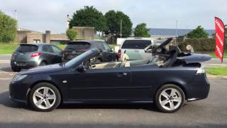 Saab 9-3 Cabrio 2009 175 BHP automatic soft top open remote screenshot 5
