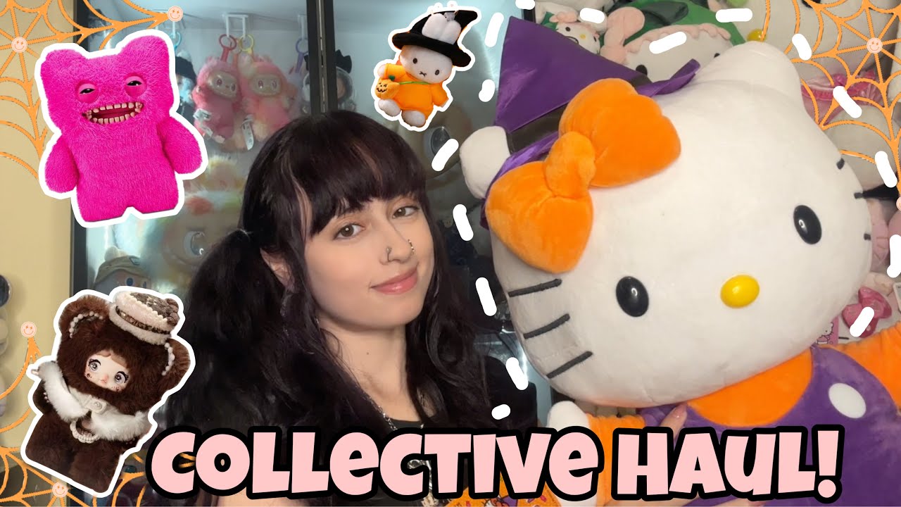 Девчачий коллективный трофей! Приветствуем Hello Kitty! Плюшевые игрушки на Хэллоуин | Fugglers |...