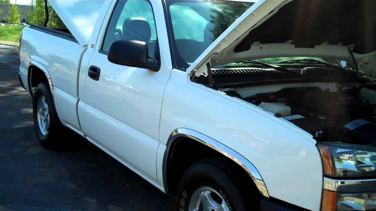 SOLD 2004 Chevy Silverado Truck Single Cab Inexpensive Work Truck
