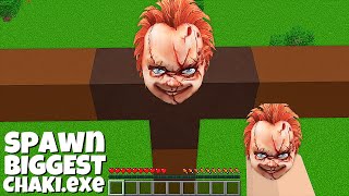 This is a SUPER SECRET WAY TO SPAWN BIGGEST CHAKI and MINIONS in Minecraft TITAN screenshot 5