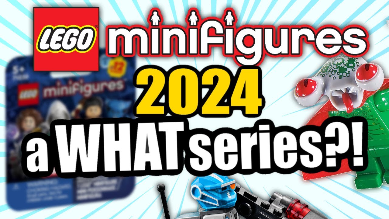 Unexpected Lego Minifigures 2024 series Toy Network