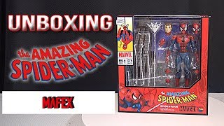 Unboxing Mafex Spiderman No.075 Comic Book Version Action Figure