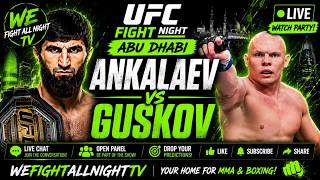 UFC Fight Night Abu Dhabi LIVE Watch Party 🥊 Magomed Ankalaev vs Bogdan Guskov | Open Panel