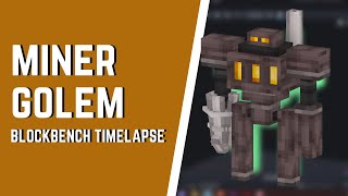 Miner Golem | Blockbench Timelapse