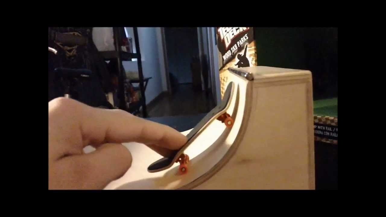 Tech Deck Wooden Ramp review - YouTube