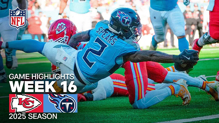 Kansas City Chiefs vs Tennessee Titans Game Highlights | 2025 NFL Season Week 16