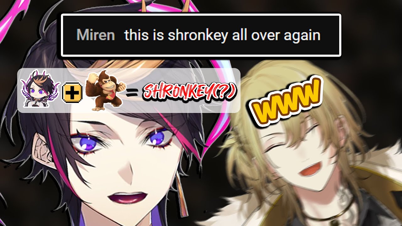 Luca and Shu Making Up Super Mario Character Ship Names【NIJISANJI EN CLIP】