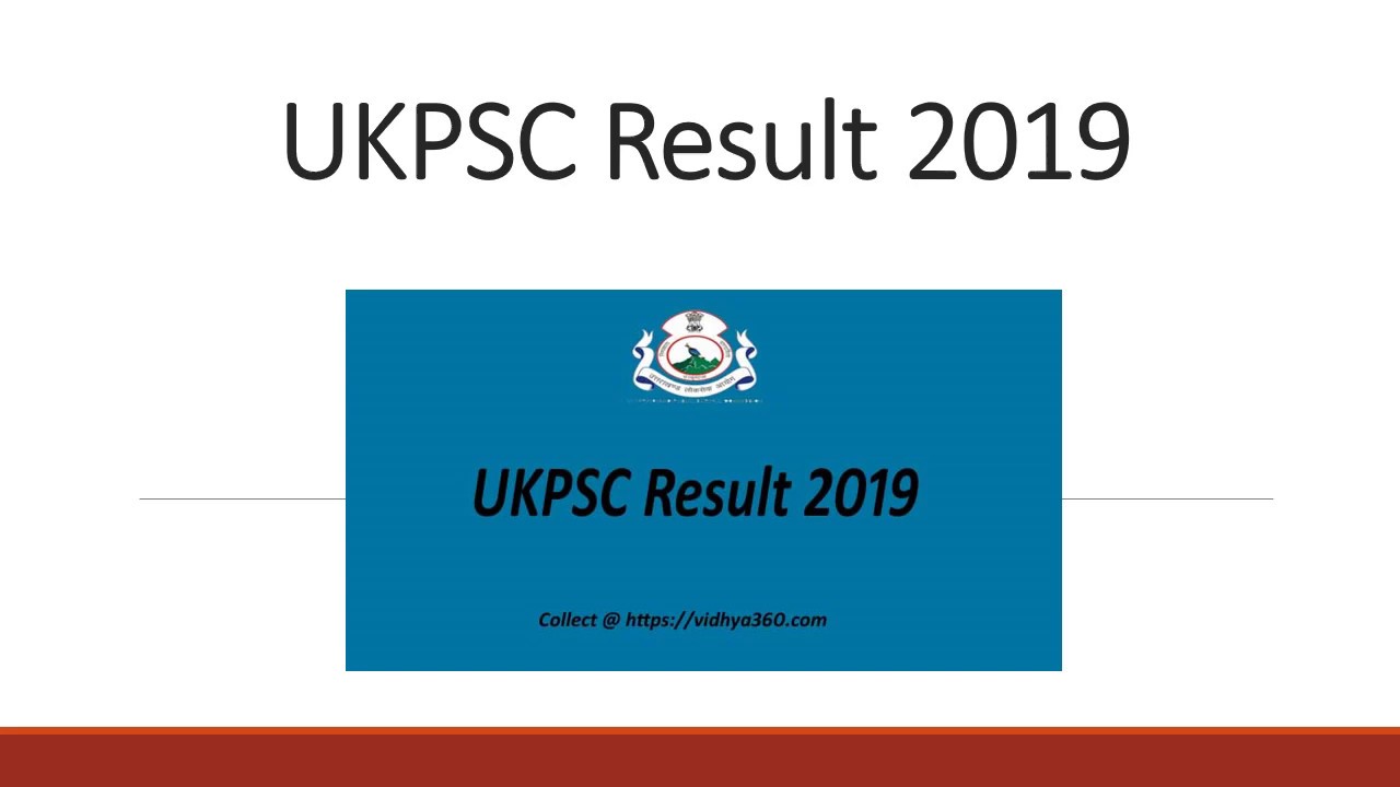 UKPSC Result 2019, What Is Uttarakhand PSC ACF Exam Result Date ?