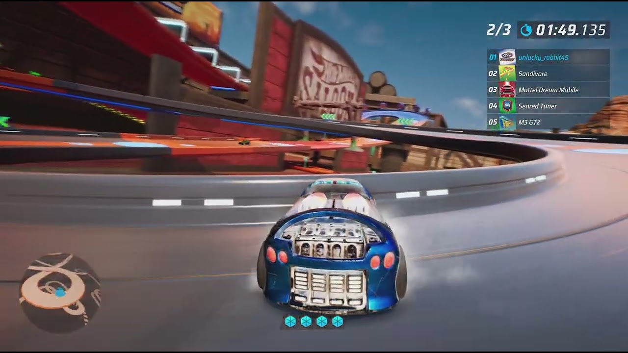 HWU2 - Dino Drift (playing as Wave Rippers Deora II (from Highway 35 World Race))