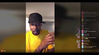 Krayzie Bone Periscope 2018/07/26 Pre-Show Jazz Vamp, Listening to New Singles, Twinkle Twinkle