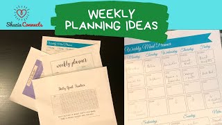 Indian Weekly Meal Planning in Hindi | Weekly Planner for Tasks and Goals