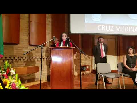 El sentido discurso que dio la hermana de Dilan Cruz al recibir el diploma del joven