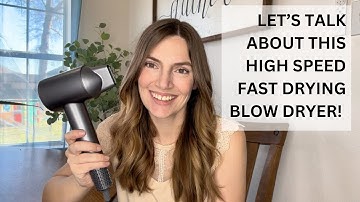 Unlock Salon-Quality Results in No Time | High Speed Fast Drying Blow Dryer Review