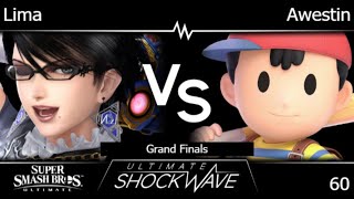 USW 60 - Lima (Bayonetta) vs TLOC | Awestin (Ness) Grand Finals - SSBU