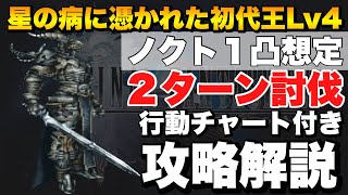 【FFBE】星の病に憑かれた初代王Lv4を2ターンでミッションコンプの攻略解説!行動チャート付き
