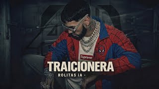 TRAICIONERA 🥀💔 Anuel AA Type ( Rolitas iA ) - [ Visualizer ]