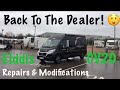 Elddis CV20 Campervan Modifications! Making Use Of All Available Space! Plus Warranty Work Updates!