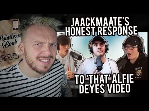 MY BRUTALLY HONEST RESPONSE TO ALFIE DEYES