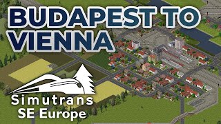 Budapest to Vienna train simulation - Balkans & SE Europe in Simutrans, episode 1 screenshot 2