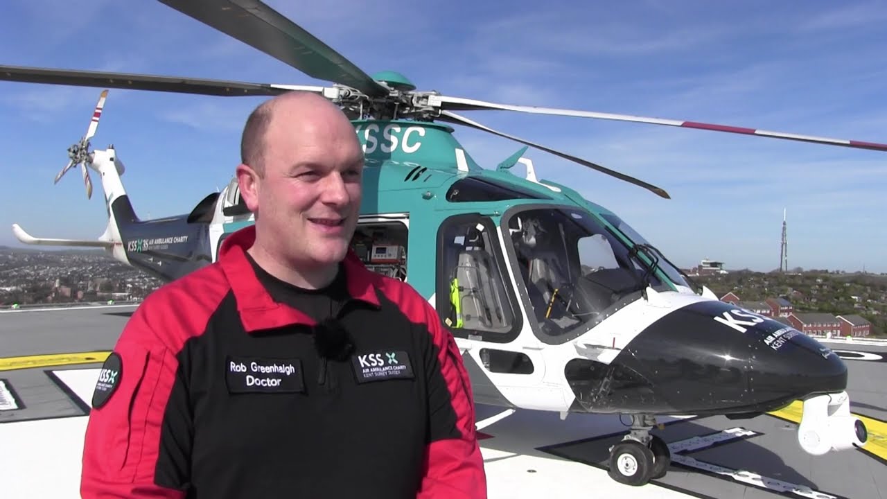 Exclusive behind‑the‑scenes footage of a live helicopter emergency simulation