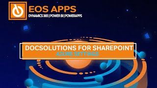 Docsolutions For Sharepoint - How To Configure Azure App, App Key And Secret