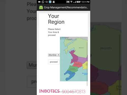 Crop prediction agricultural activities android app