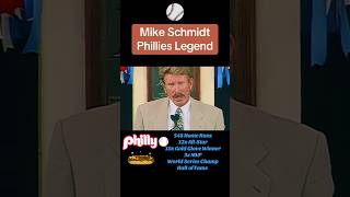 Famous The Epic One Minute Story of Mike Schmidt…Phillies Legend!!! Net Worth