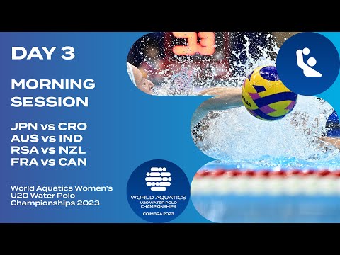 Morning Session | Day 3 | World Aquatics Women’s U20 Water Polo Championships 2023