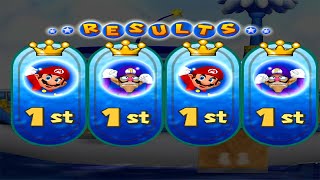 Mario Party 5 - Knockout Tournaments - Mario and Waluigi vs All Characters