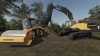 FS22 - Map Azura 005 🌲🚧🌲 - Forestry, Farming and Construction - 4K