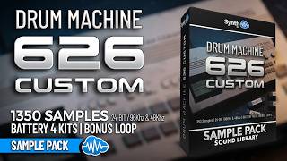 SAMPLE PACK ♫ 1350 Custom Samples ► DRUM MACHINE 626 CUSTOM