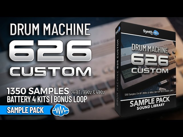 SAMPLE PACK ♫ 1350 Custom Samples ▻ DRUM MACHINE 626 CUSTOM