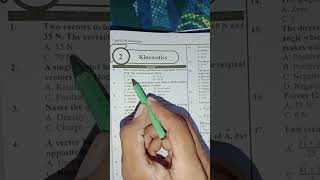 mdcat physics mcqs from kinematics chapter #mcqs #physics #mdcat #kinematics #knowledge