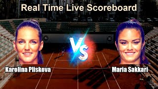 Celebrity Karolina Pliskova vs Maria Sakkari Live Score - WTA Madrid, Spain Women Singles Net Worth