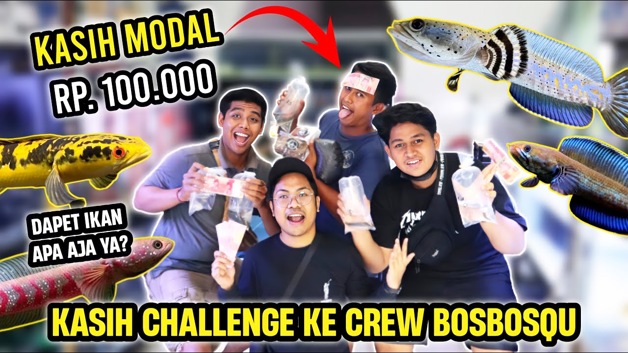 GAK NGOTAK! HUNTING CHANNA MODAL RP 100.000 SETIAP TEAM YOUTUBE BOS BOS QU