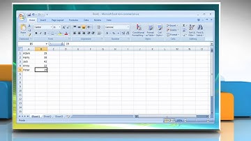 Microsoft® Excel 2007: Change worksheet font or font size on Windows® Vista