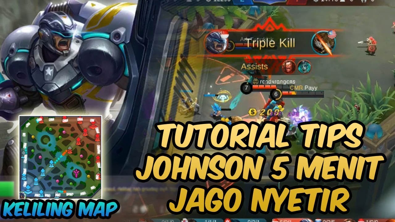 Tips Trik Dan Tutorial Mudah Jago Nyetir Johnson Mobile Legends