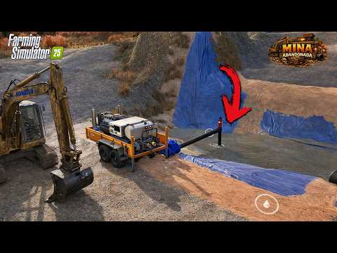 I built a water intake system at the abandoned mine #04 | Farming Simulator 25