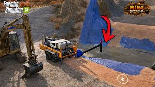 Construí um sistema de captação de água na mina abandonad...