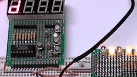 74C164 shift register with Arduino Part 2