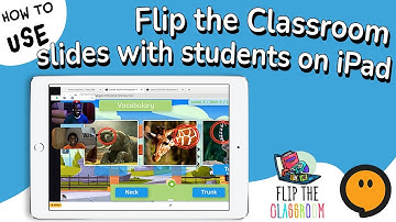 How To Use Flip The Classroom Interactive Slides With Students On iPad